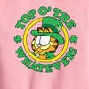 Boys' - Garfield - Top O The Whatever Graphic Long Sleeve Fleece Sweatshirt - 2 of 4