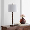 Lukas Table Lamp - 28 Inch Height - TBL4198 - Wood - Safavieh - 3 of 4