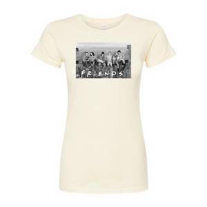 Women's - Friends - Group Photo Fitted Graphic T-Shirt - 1 of 2