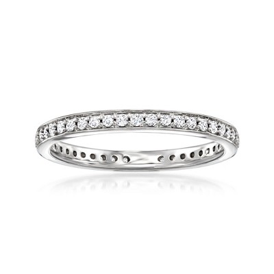 Ross-Simons 0.33 ct. t.w. Lab-Grown Diamond Eternity Band in Sterling Silver