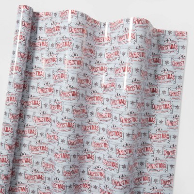 155 sq ft Farmhouse Sign Gift Wrap - Wondershop™