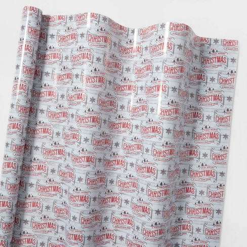 Jam Paper & Envelope 5ct Kids' Kraft Christmas Gift Wrap Rolls