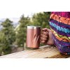 EcoVessel Transit Stainless Steel Travel Mug/Coffee Mug with Slider Lid & Ergonomic Handle, Tumbler with Handle Insulated Coffee Mug - 12oz (Ombre