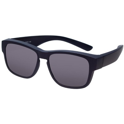 Calabria 9018 Small Polarized Fitover Sunglasses Matte Cheetah Blue & Smoke Grey