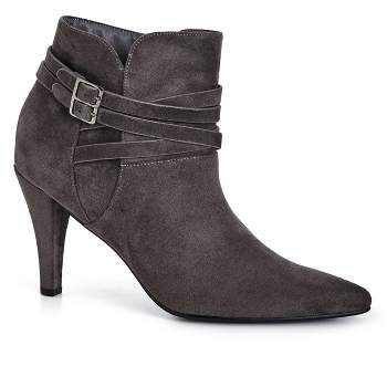 Women's Plus Size WIDE FIT Sultry Ankle Boot - steel | CITY CHIC