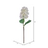 Vickerman 34" Artificial Cone Hydrangea Spray, 2 per bag - 3 of 4