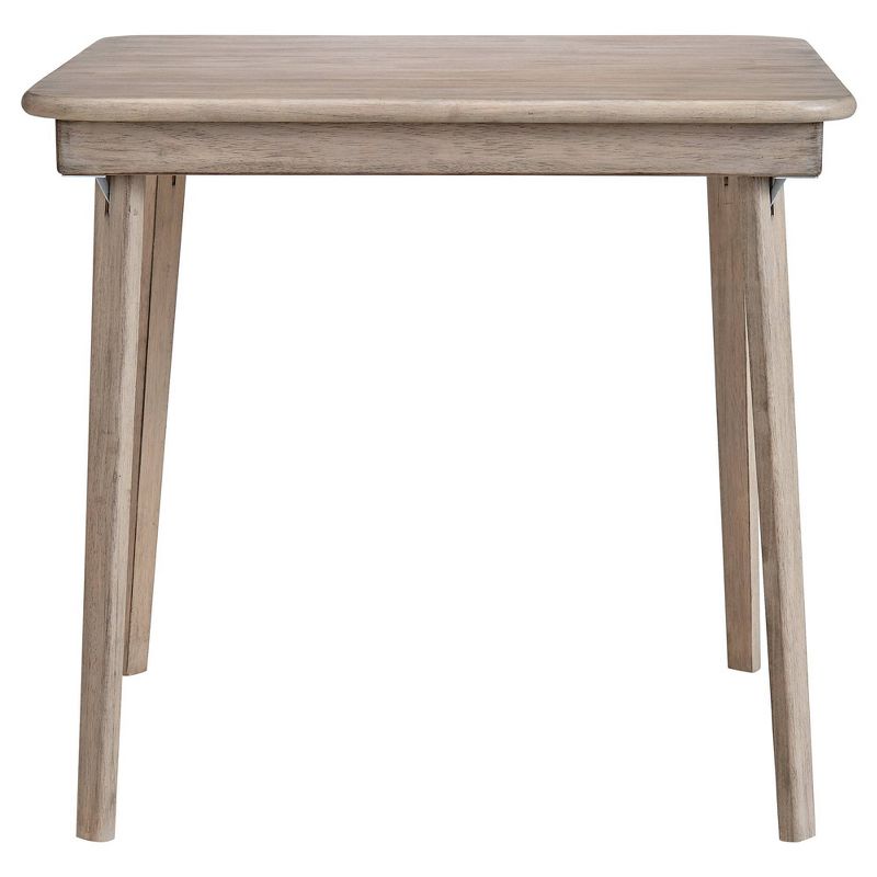 Stakmore Straight Edge Folding Card Table Driftwood Finish, 2 of 4