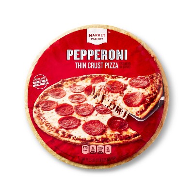 Thin Crust Pepperoni Frozen Pizza - 16.35oz - Market Pantry™