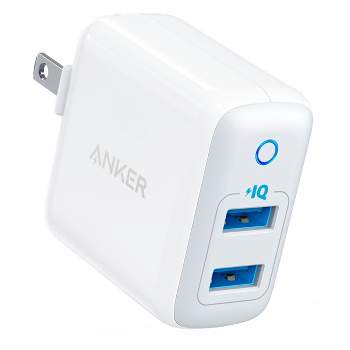 Anker Powerport 5 40w 5-port Usb-a Wall Charger - Black : Target