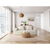 TiramisuBest Belfin Modular Sectional Sofa, Convertible Sofa, Floor Sofa Bed with Armrest, Comfy Compressed Sofa for Living & Bedroom,Beige - 2 of 4