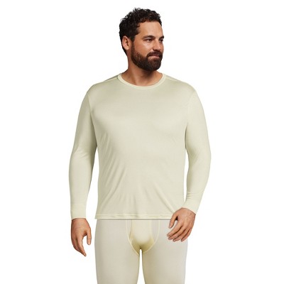 Lands' End Men's Silk Long Underwear Crew Neck : Target