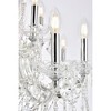 Elegant Lighting Maria Theresa 19 - Light Chandelier in  Chrome - 3 of 3