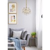 Elegant Lighting Savannah 12 inch pendant in brass - 2 of 4