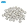 Unique Bargains Round Ball DIY Rhinestone Clay Beads for Jewelry Making 50 Pcs - 3 of 4