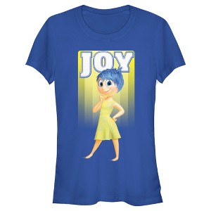 Junior's Inside Out Happy Joy T-Shirt - 1 of 4