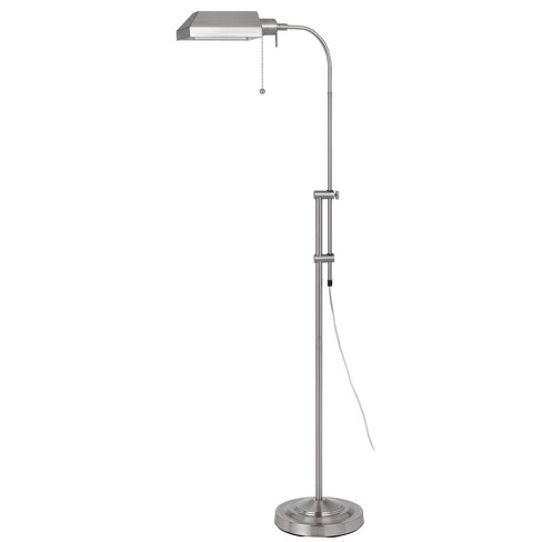 46 x 57 Adjustable Height Metal Pharmacy Floor Lamp Antique Brass - Cal  Lighting