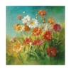 Trademark Fine Art -Danhui Nai 'Painted Daisies' Canvas Art - 2 of 4