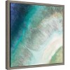 Amanti Art Coastal Diamond by Danhui Nai Canvas Wall Art Print Framed 16 x 16-in. - 3 of 4