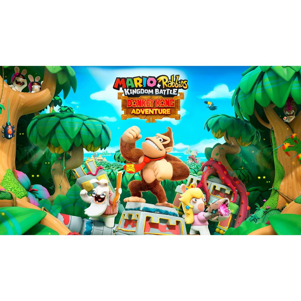 Photos - Game Nintendo Mario + Rabbids Kingdom Battle: Donkey Kong Adventure DLC -  Switc 