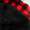 50"x60" Velvet to Faux Shearling Throw Blanket - Mantolok - 4 of 4