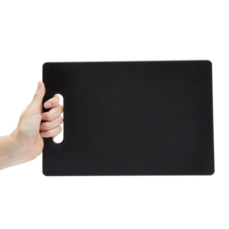 Farmlyn Creek 2 Pack Black Plastic Cutting Boards for Food Prep & Kitchen Accessories, 7.75 x 11.6 in, 3 of 10