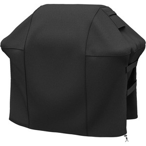 Grill Cover for Weber Spirit II 200 Series, Double Straps and Built-in Vents, Heavy Duty & Waterproof, Fits Grill Up to 48 Inch Wide, Black,SHINESTAR - 1 of 4