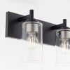 Quorum Lighting Fallstaff 3 - Light Vanity in  Matte Black - 2 of 4