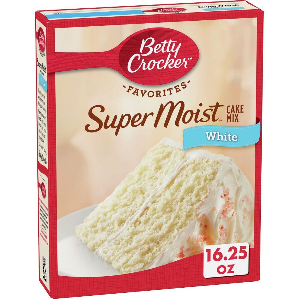 UPC 016000430303 product image for Betty Crocker Super Moist White Cake Mix - 16.25oz | upcitemdb.com