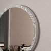 GlasFlength Decorative Wall Mirrors Wall Art Wall Mirror Classic Mirror Decorative Circle Mirror Vanity Mirror for Bathroom, Gray, 2"*35"*35" - 4 of 4