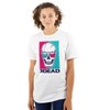 Funny Skull 3D Glasses 3Dead Joke Graphic T Shirt Men or Women Brisco Brands - 3 of 4