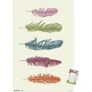Trends International Rachel Caldwell - Feathers Unframed Wall Poster Prints - 1 of 4