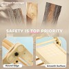 Vynxaria Toddler Climbing Toys, 4 in 1 Climbing Toys for Toddlers, Inside Foldable Montessori Kids Climbing Toys, Indoor Playground with Ramp & Seesaw - 3 of 4