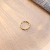 Ross-Simons 10kt Yellow Gold Paper Clip Link Ring - 3 of 4