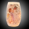 Stony Creek 5.25 In Angels Pre-Lit Sm Vase Christmas Lighted Glass Accent , Christmas Decor Electric Winter Deer Birds (1PC) - 3 of 3