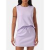 EXLURA EXLURA Womens Summer 2 Piece Short Skirt Sets Sleeveless Top and Tennis Skorts Dressy Cotton Matching Sweatsuits Outfits 2025 - 2 of 4