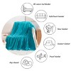 Flannel Fuzzy Toddler Blanket, Fluffy Warm and Lightweight Baby Plush Blanket - NTBAY - 4 of 4