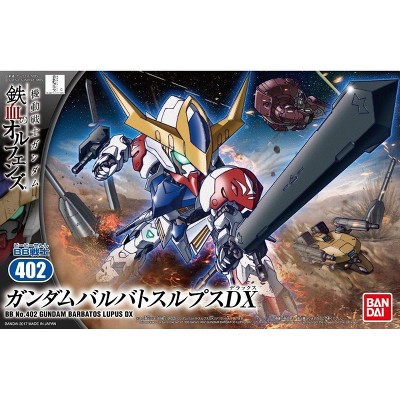 Bandai Hobby Gundam Iron-Blooded Orphans IBO BB402 Barbatos Lupus DX SD Model Kit