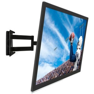 Mount-It! Full Motion Corner TV Wall Mount | Low-Profile Slim Articulating Design For 50, 55, 60, 65, 70, 75 and 80 Inch TVs | 175 Lbs. Capacity - 1 of 4
