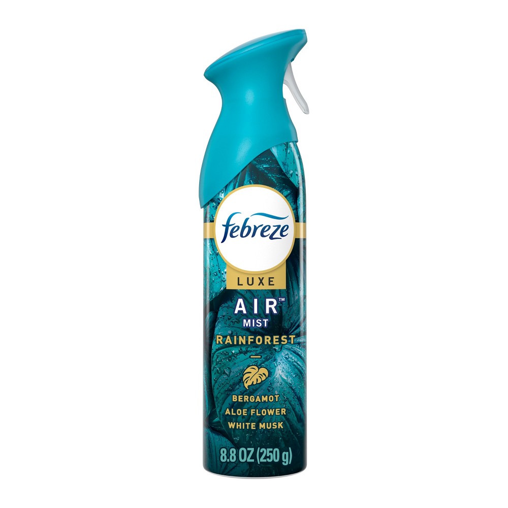 Photos - Air Freshener Febreze Luxe Air Mist - Rainforest - 8.8oz 