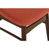 New Classic Furniture, Morocco Orange Solid Wood Dining Chair (Set of 6) - 3 of 4