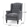 Walter Recliner Club Chair - Christopher Knight Home - 2 of 4