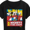 Women's - Disney - Firefighter Mickey & Friends Short Sleeve Graphic T-Shirt - image 2 of 4