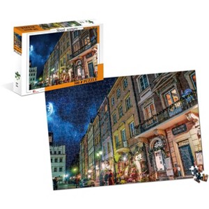 Toynk Street Scenery Night On The Town 500 Piece Jigsaw Puzzle - 1 of 4