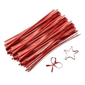 Unique Bargains Reusable Plastic Coated Metallic Durable Twist Ties 800 Pcs - 1 of 4