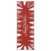 Merry Christmas Rug Washable Area Rugs Xmas Tree Holiday Decor Carpet, 2'x6' - 2 of 4