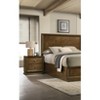 Sapphtopaz Night Stand with Drawers and Handles Wood Nightstand Entryway Table for Bedroom, Living Room - 3 of 4