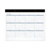 Academic Large Print Desk Pad, 21.75 x 17, White/Blue Sheets, 12 Month (July to June): 2024 to 2025 - 4 of 4