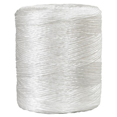 Box Partners Polypropylene Tying Twine 2-Ply 315 lb White 4200'/Case TWT420