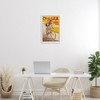 Stupell Industries Yellow Antique Cycling Poster Black Framed Giclee Art - 2 of 4