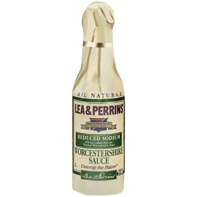 Lea & Perrins Reduced Sodium Worcestershire Sauce - 10 fl oz